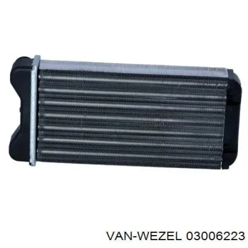 Radiador calefacción 03006223 VAN Wezel