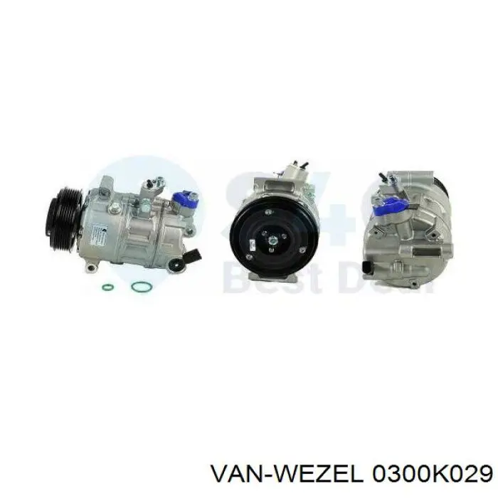 0300K029 VAN Wezel compresor de aire acondicionado