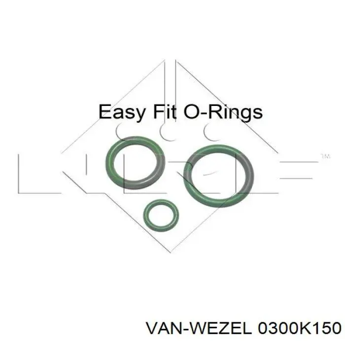 0300K150 VAN Wezel compresor de aire acondicionado