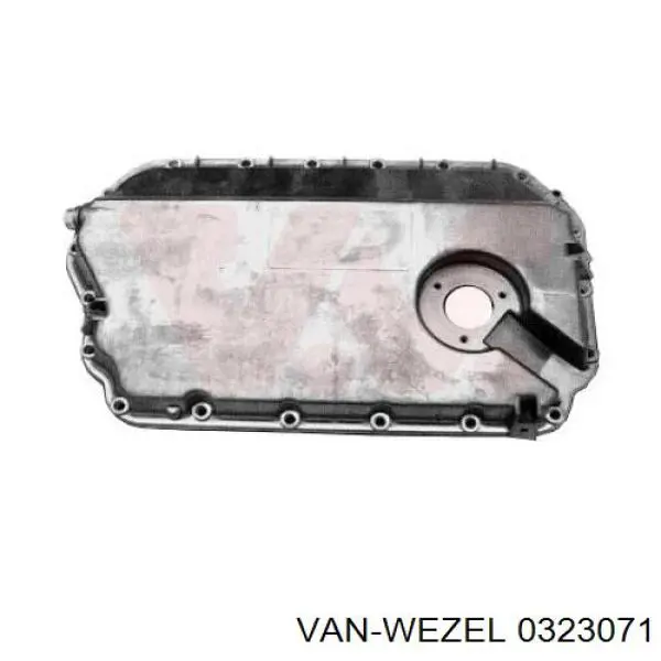 0323071 VAN Wezel cárter de aceite, parte inferior
