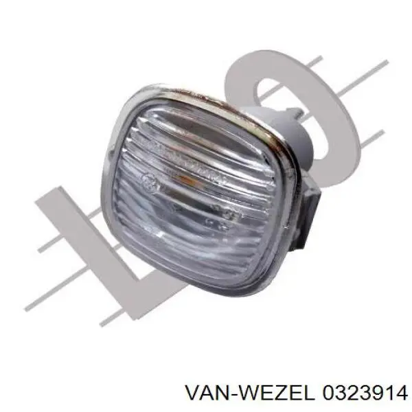 0323914 VAN Wezel luz intermitente guardabarros