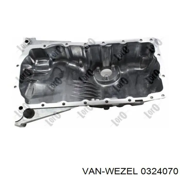 Cárter de aceite del motor VAN Wezel 0324070 precio, desde 65,59 EUR