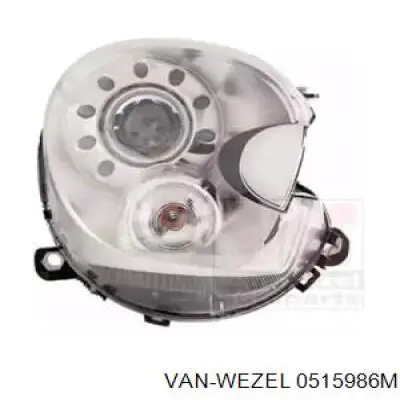 LPN721 Magneti Marelli faro derecho