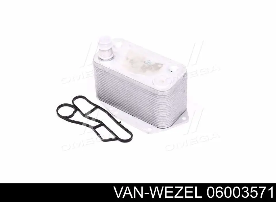 06003571 VAN Wezel radiador de aceite