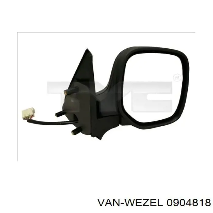 0904818 VAN Wezel espejo retrovisor derecho