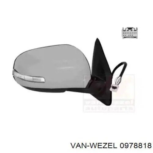 Espejo retrovisor derecho Mitsubishi 7632B744 precio, desde 280,25 EUR