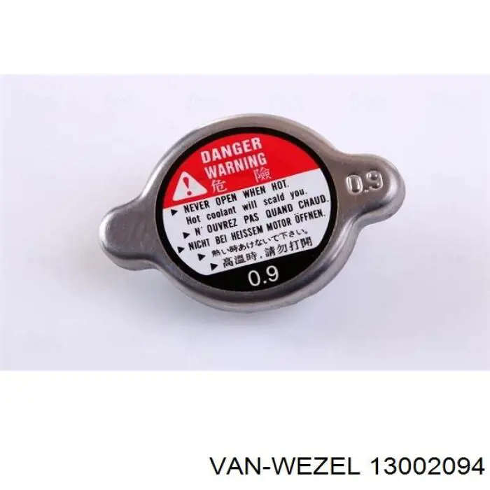 13002094 VAN Wezel radiador refrigeración del motor