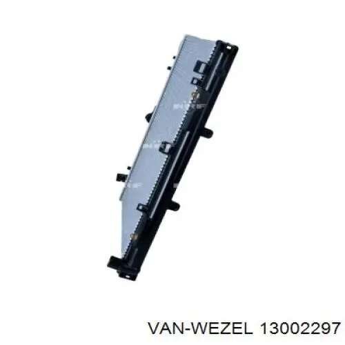 13002297 VAN Wezel radiador refrigeración del motor