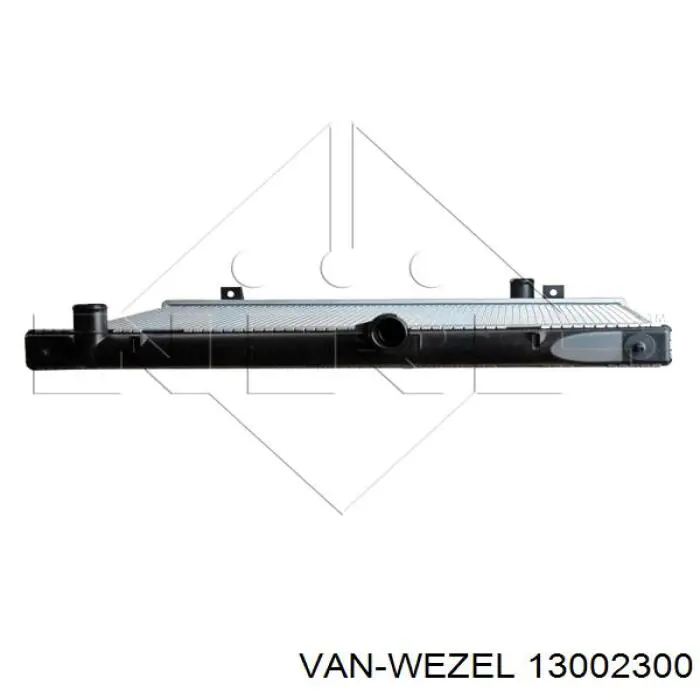 13002300 VAN Wezel radiador refrigeración del motor