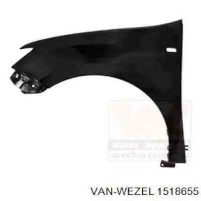 1518655 VAN Wezel guardabarros delantero izquierdo