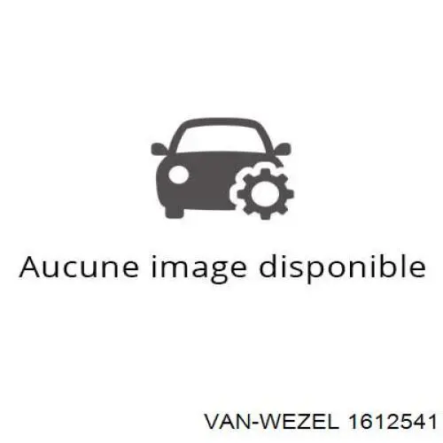 1612541 VAN Wezel parachoques trasero