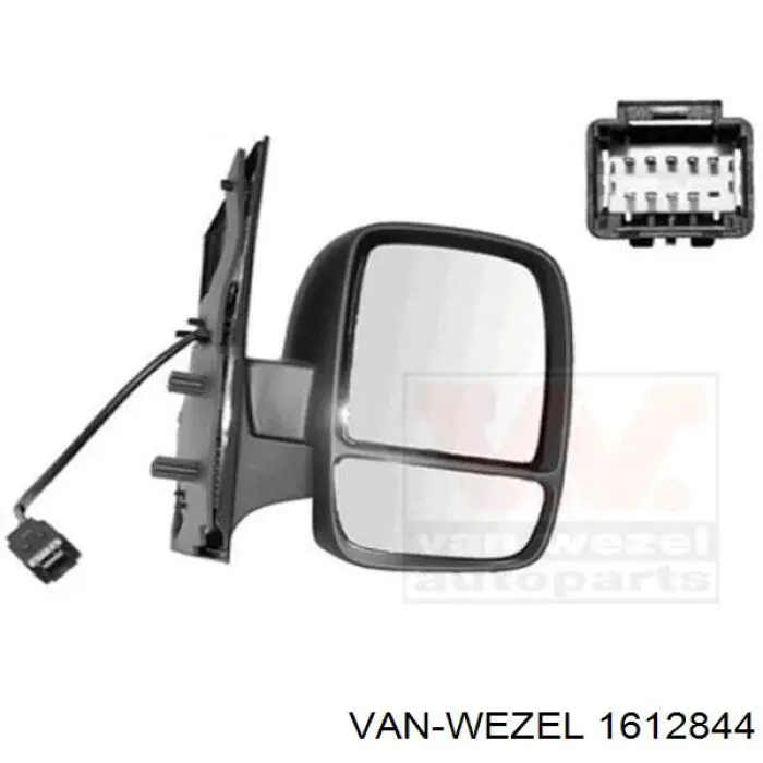 1612844 VAN Wezel superposicion(cubierta De Espejo Retrovisor Derecho)