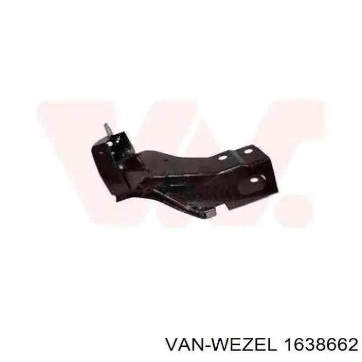 1638662 VAN Wezel soporte, faro principal delantero derecho