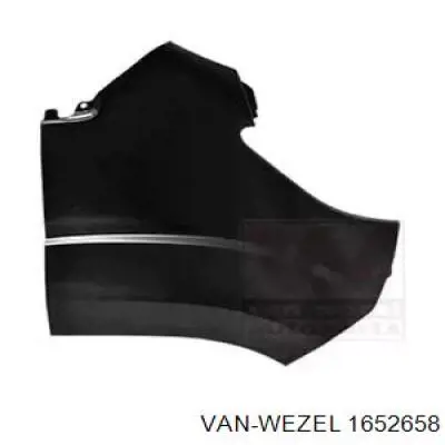 1652658 VAN Wezel guardabarros delantero derecho