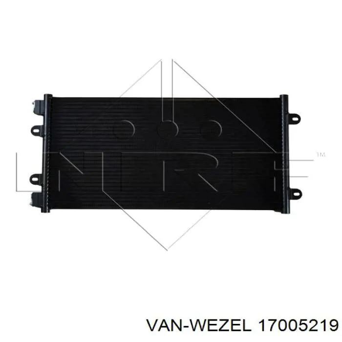 17005219 VAN Wezel condensador aire acondicionado