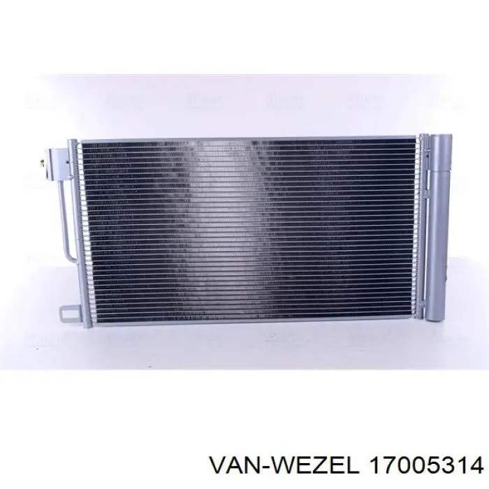 17005314 VAN Wezel condensador aire acondicionado