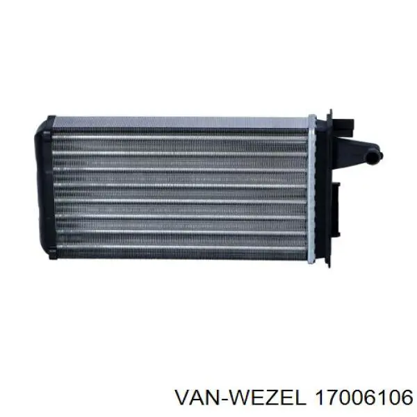 17006106 VAN Wezel radiador de calefacción