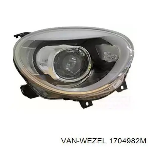 1704982M VAN Wezel faro derecho