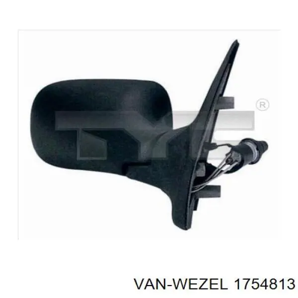 1754813 VAN Wezel espejo retrovisor izquierdo