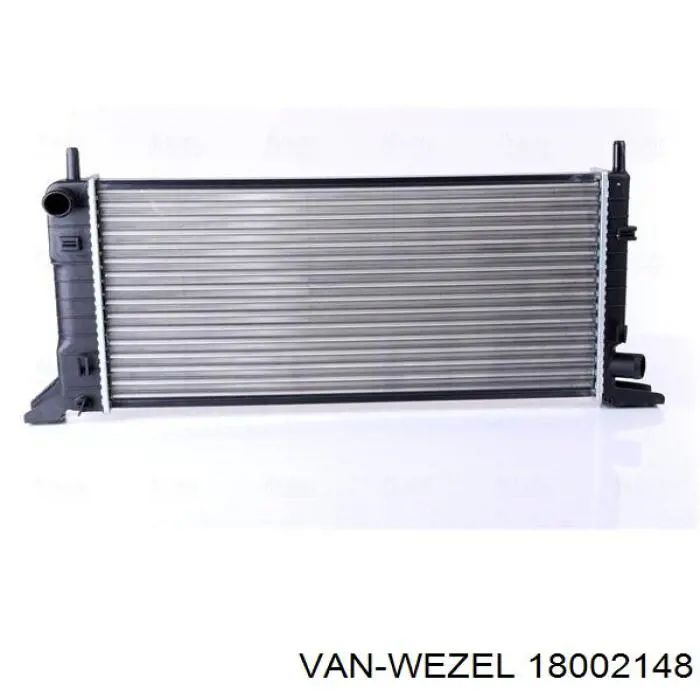 18002148 VAN Wezel radiador refrigeración del motor