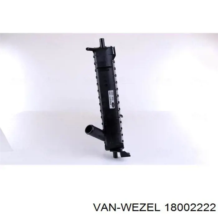 18002222 VAN Wezel radiador refrigeración del motor