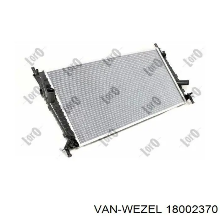 18002370 VAN Wezel radiador