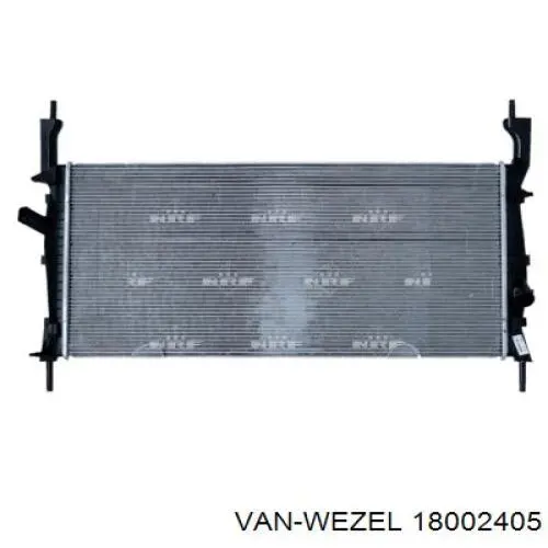 18002405 VAN Wezel radiador