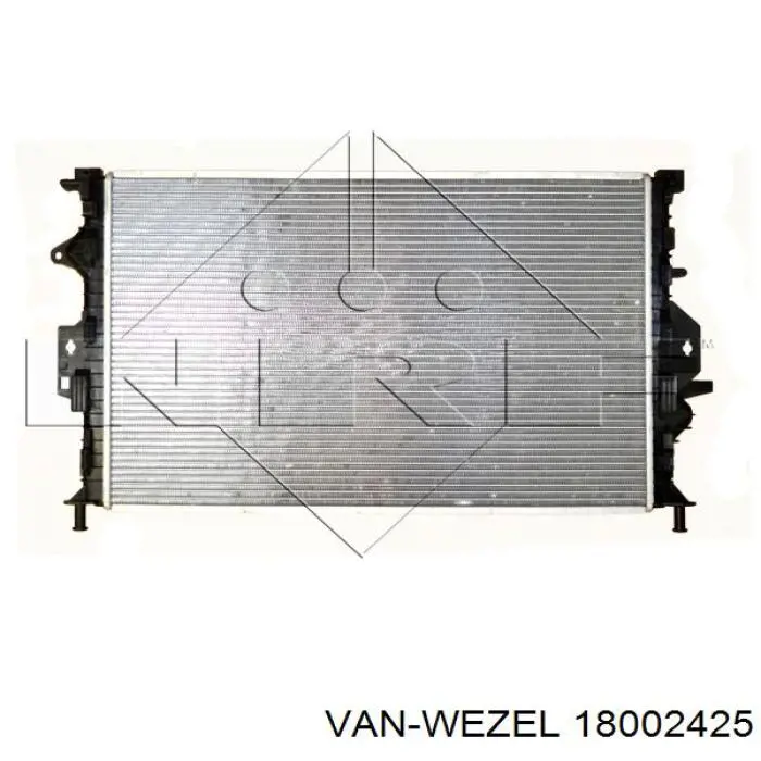 18002425 VAN Wezel radiador