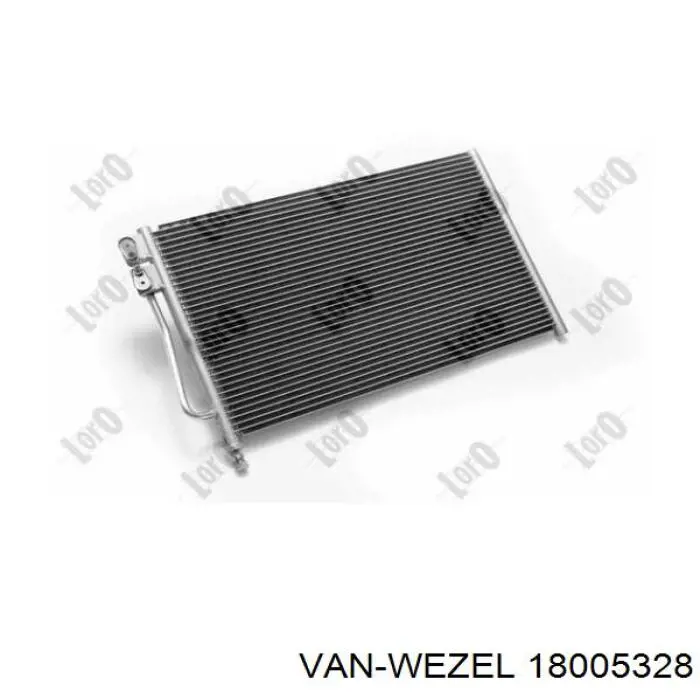 18005328 VAN Wezel condensador aire acondicionado