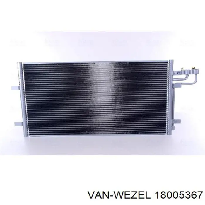 18005367 VAN Wezel condensador aire acondicionado