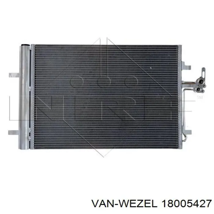 18005427 VAN Wezel condensador aire acondicionado