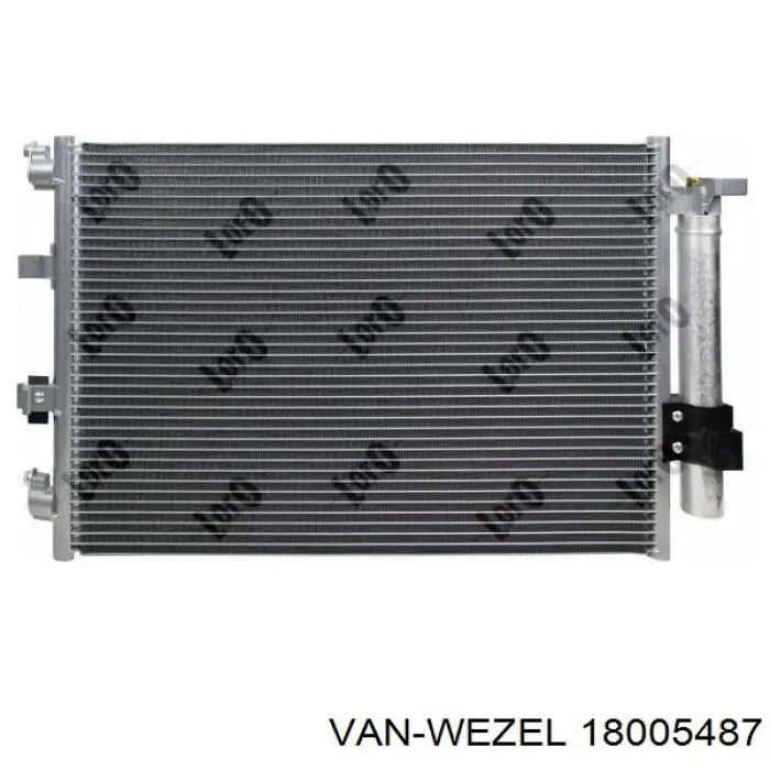 18005487 VAN Wezel condensador aire acondicionado