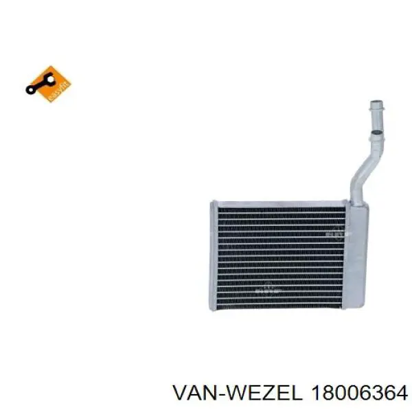 Radiador de calefacción Volvo S40 2 MS