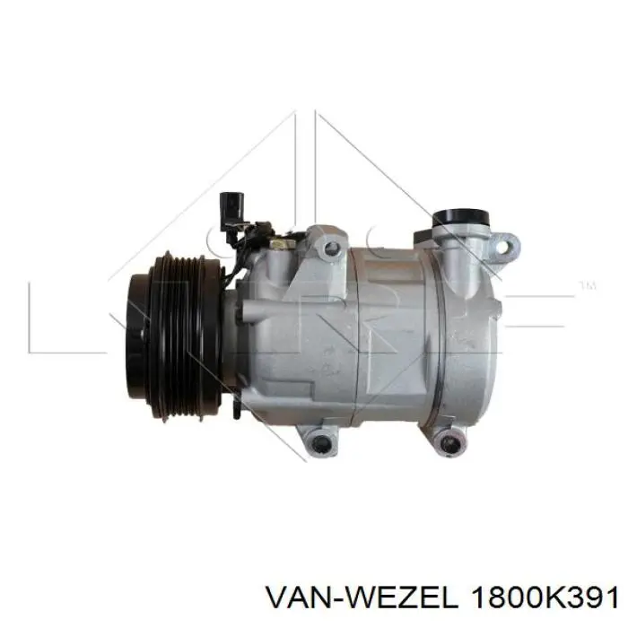 1800K391 VAN Wezel compresor de aire acondicionado