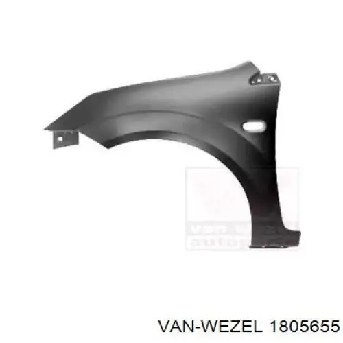 Comprar 1805655 VAN Wezel Aleta delantera izquierda
