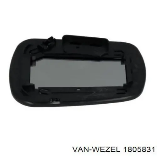 1805831 VAN Wezel cristal de espejo retrovisor exterior izquierdo