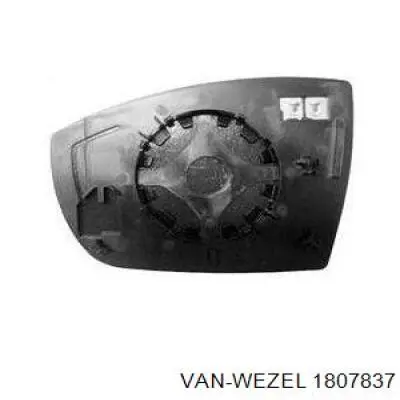 1807837 VAN Wezel cristal de espejo retrovisor exterior izquierdo