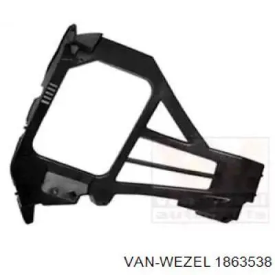 1863538 VAN Wezel soporte de parachoques trasero derecho