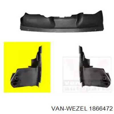 1866472 VAN Wezel deflector de aire, radiador, izquierdo