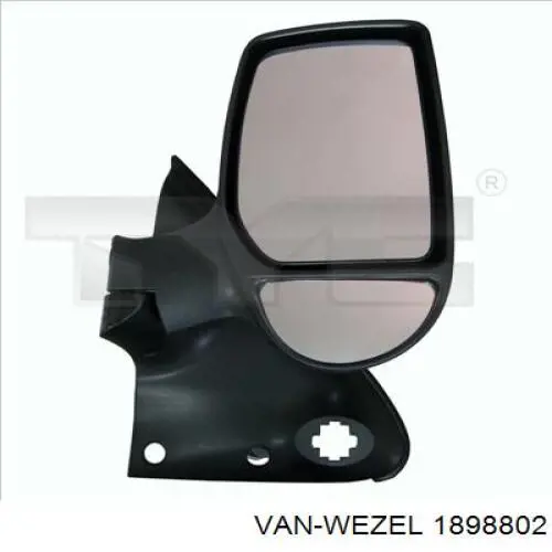 1898802 VAN Wezel espejo retrovisor derecho