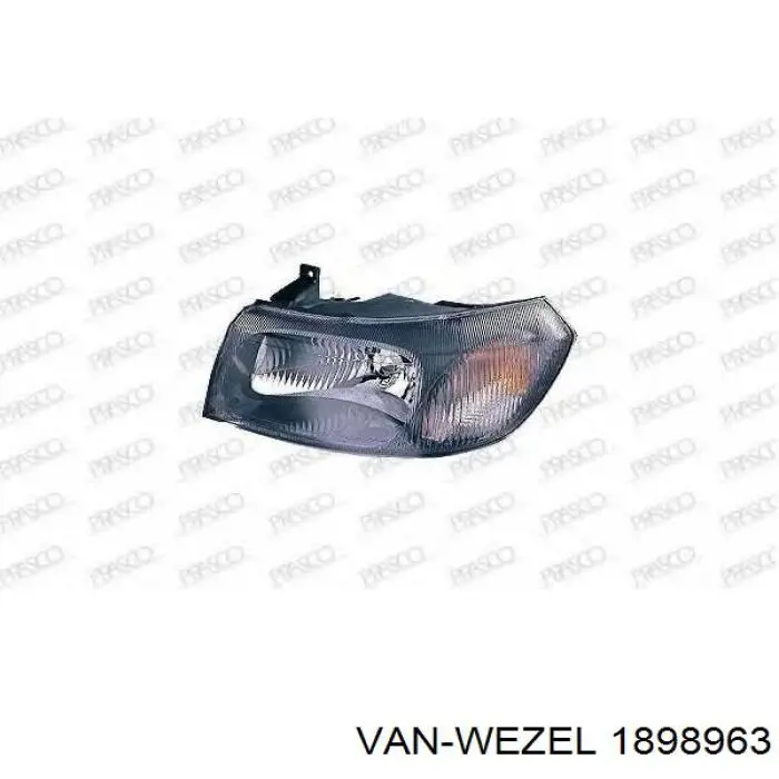 1898963 VAN Wezel faro izquierdo