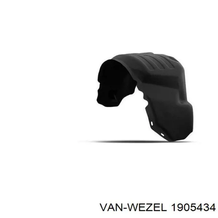 Comprar 1905434 VAN Wezel Paso de rueda delantero derecho