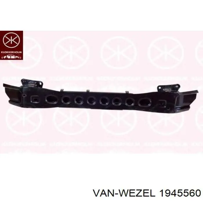 Refuerzo de parachoques delantero VAN Wezel 1945560 precio, desde 86,65 EUR