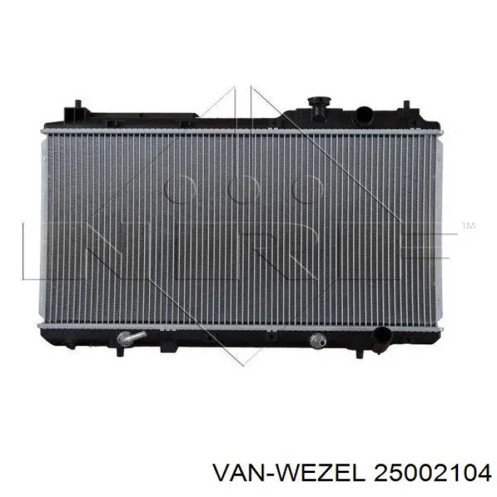 Comprar 25002104 VAN Wezel Radiador de auto