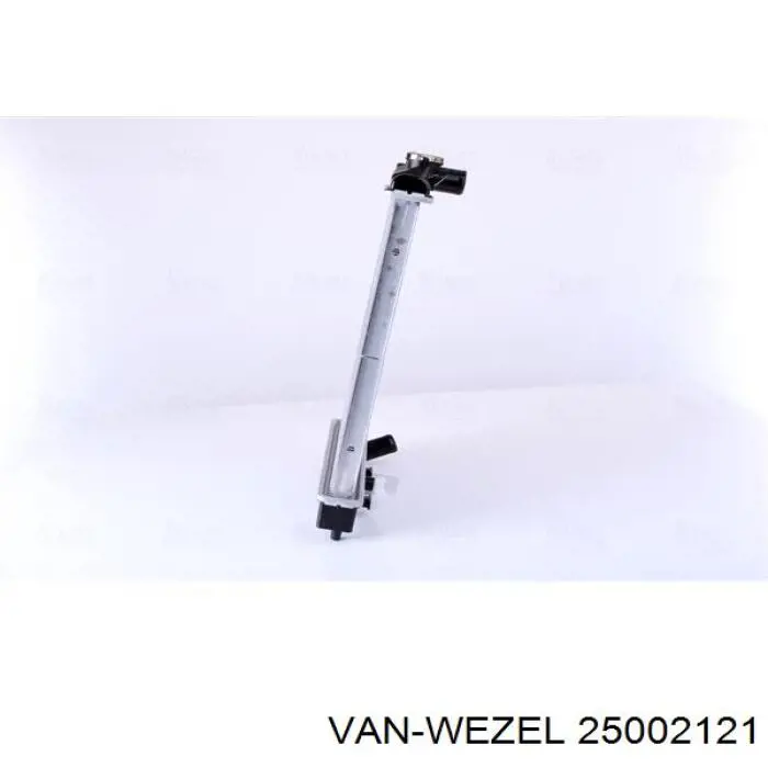 Radiador 25002121 VAN Wezel