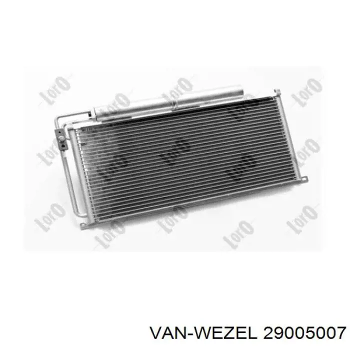 29005007 VAN Wezel condensador aire acondicionado