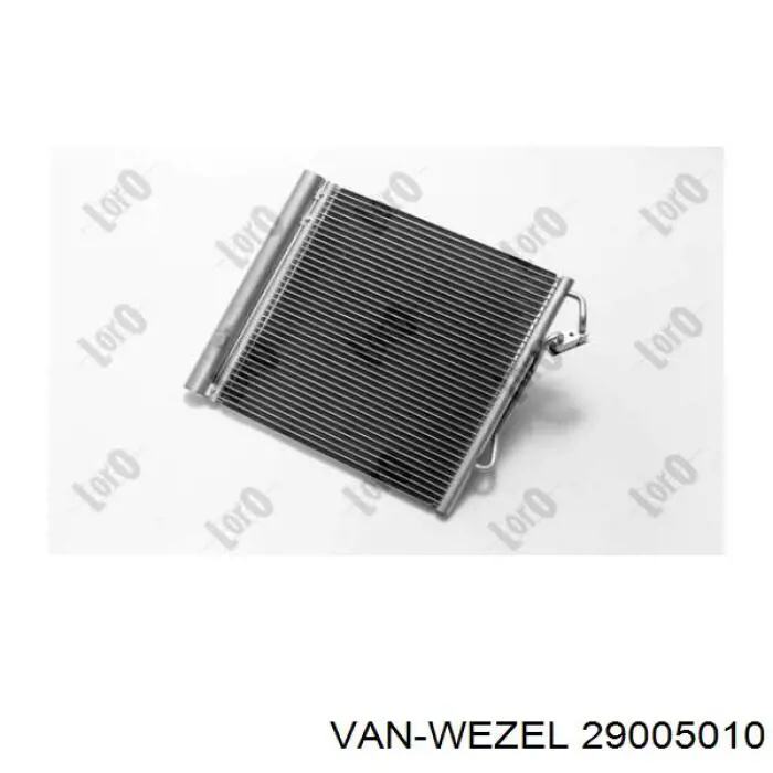 29005010 VAN Wezel condensador aire acondicionado