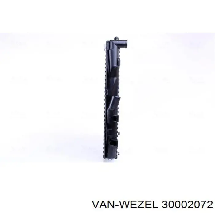 30002072 VAN Wezel radiador