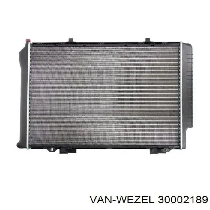 30002189 VAN Wezel radiador refrigeración del motor