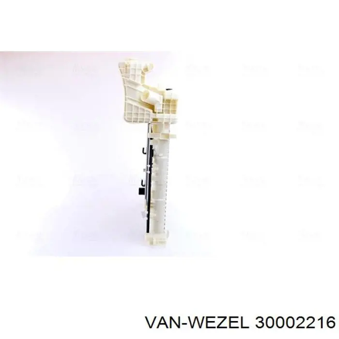 30002216 VAN Wezel radiador refrigeración del motor